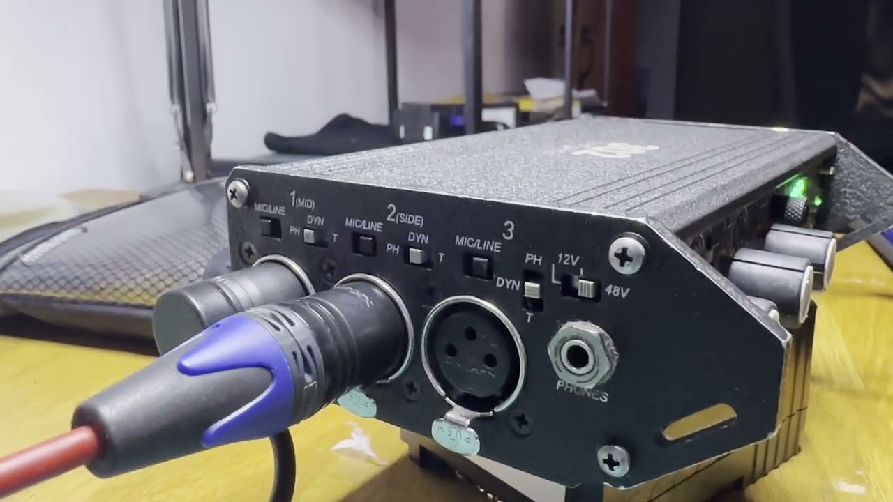 Sony VENICE Audio Input - 5-Pin XLR to Sound Devices 302 Mixer + Deity Theos Wireless Kit