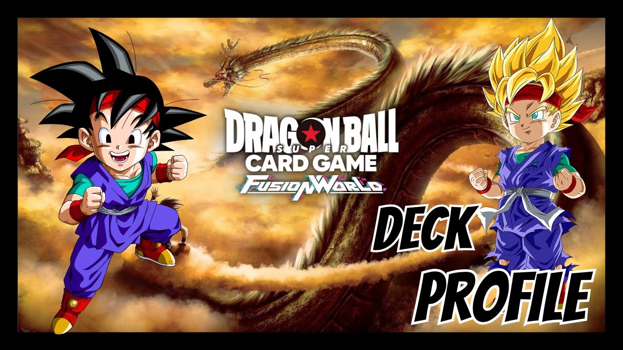 🐉 Son GOKU JR (Negro) DECK PROFILE FB08 ⚫️ | Goku Lineage es Divertidísimo. GAMEPLAY
