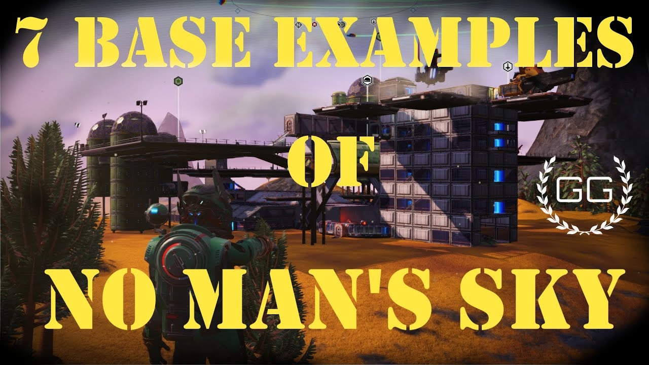 7 Base Examples for Builders - No Man's Sky