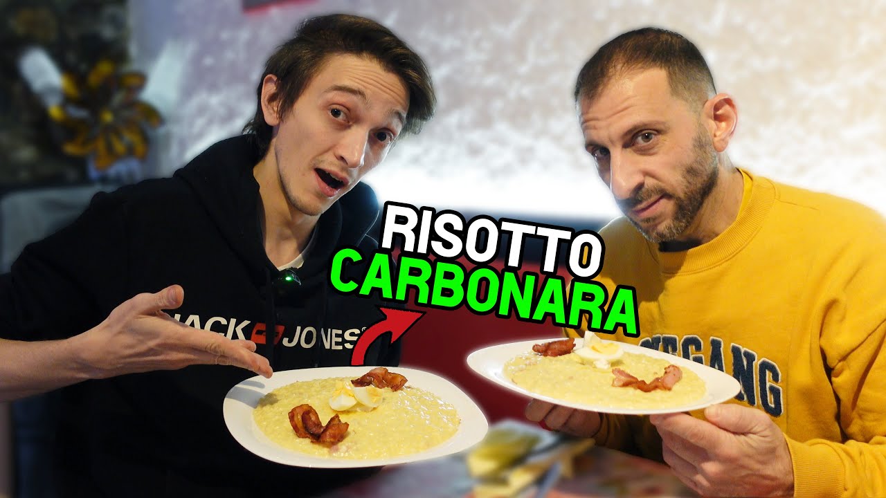 RISOTTO ALLA CARBONARA SVIZZERA 🇨🇭 con @FranchinoErCriminale