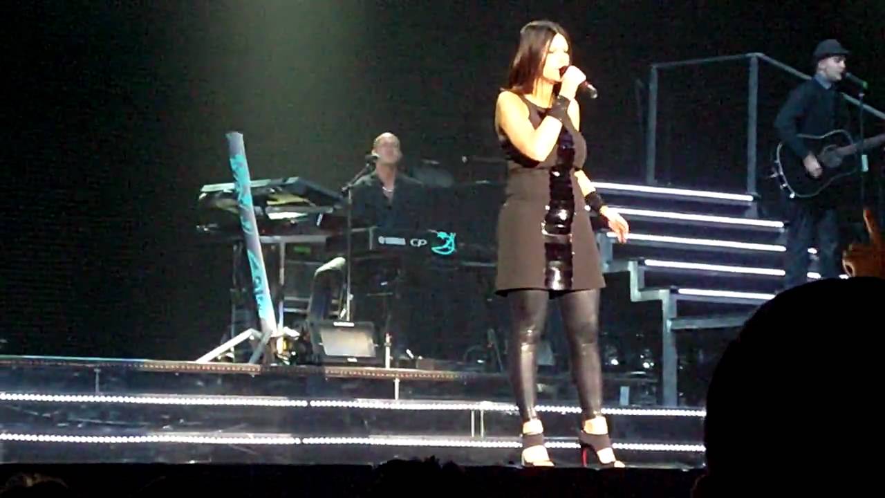 LAURA PAUSINI WORLD TOUR 09 - MADRID- INTRO + EN CAMBIO NO