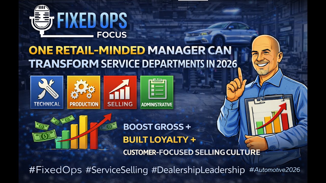 Fixed Ops Focus | Ep#8 - Return to selling