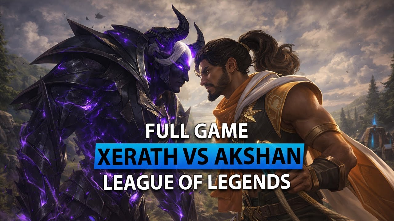 Akshan Has No Room for Mistakes | Xerath vs Akshan Full Game