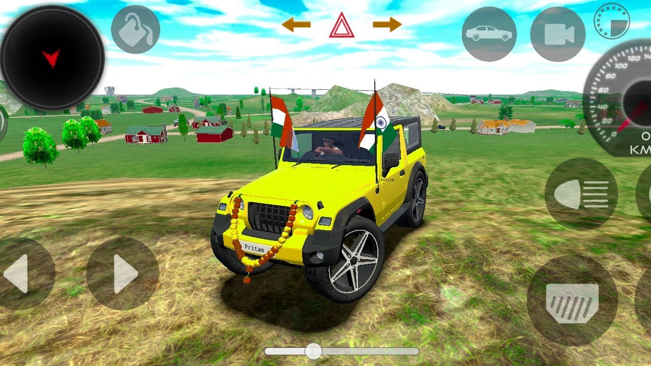 👿Modified Mahindra Thar Games: 👿Indian Thar (Gadi Wala Games) Car Game Android Game👿#gameplay 