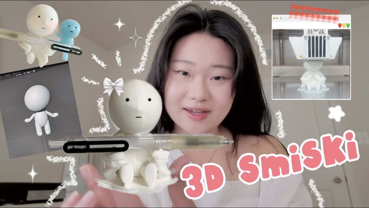 crashing out making a 3d smiski ⋆˚✿˖° devlog