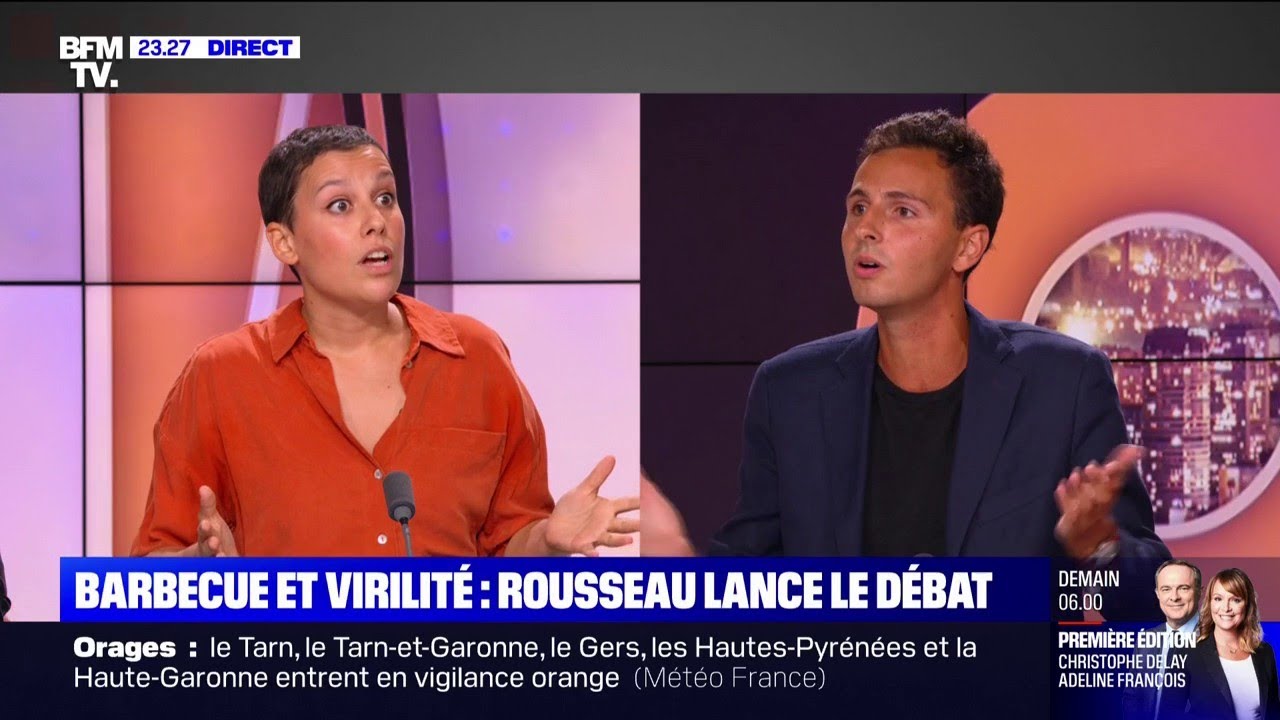 Le barbecue symbole de virilit&eacute;? D&eacute;bat anim&eacute; entre Nora Bouazzouni et Samuel Fitoussi