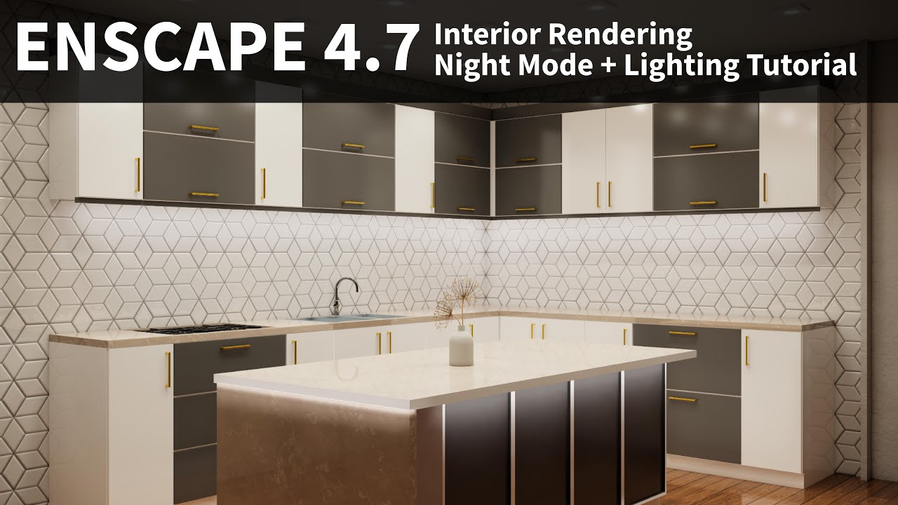 Enscape Realistic Rendering Tutorial - Interior Pro Lighting