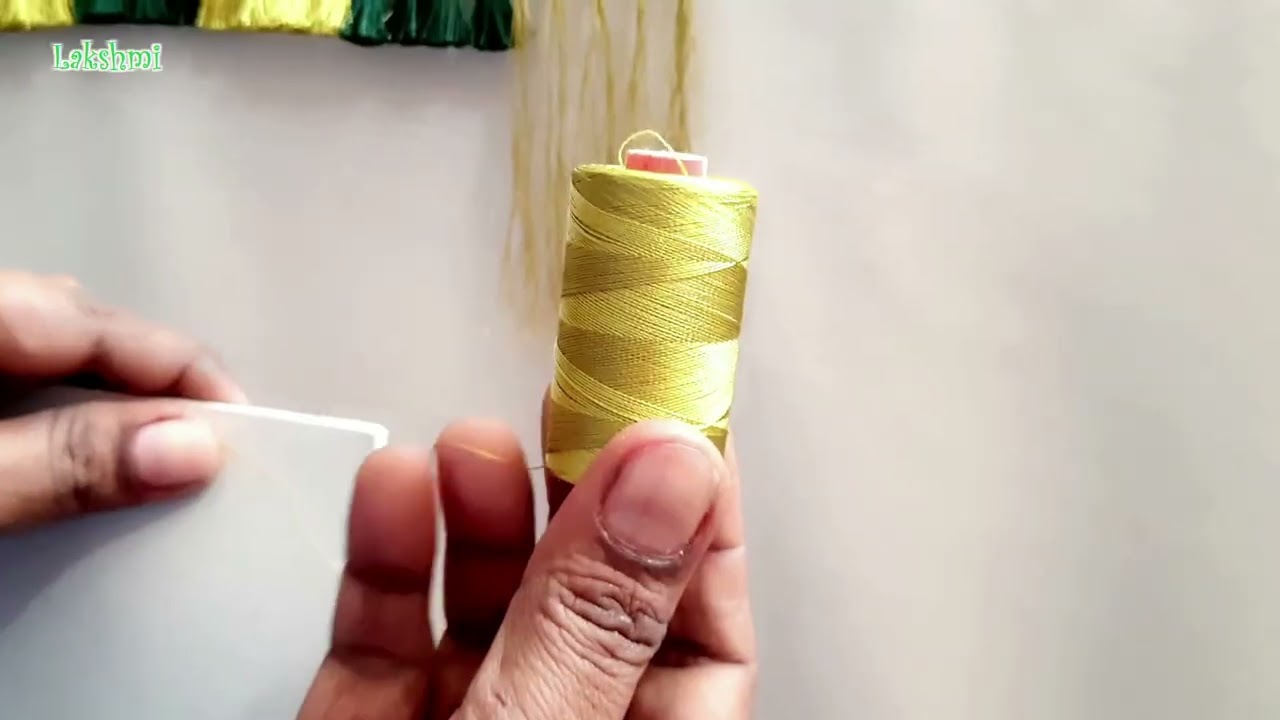 Beautiful Crystal Bead Saree Tassels| Easy Saree Kuchu Hack | ಸೀರೆ ಕುಚ್ಚು ಹಾಕುವ ಸುಲಭ ವಿಧಾನ