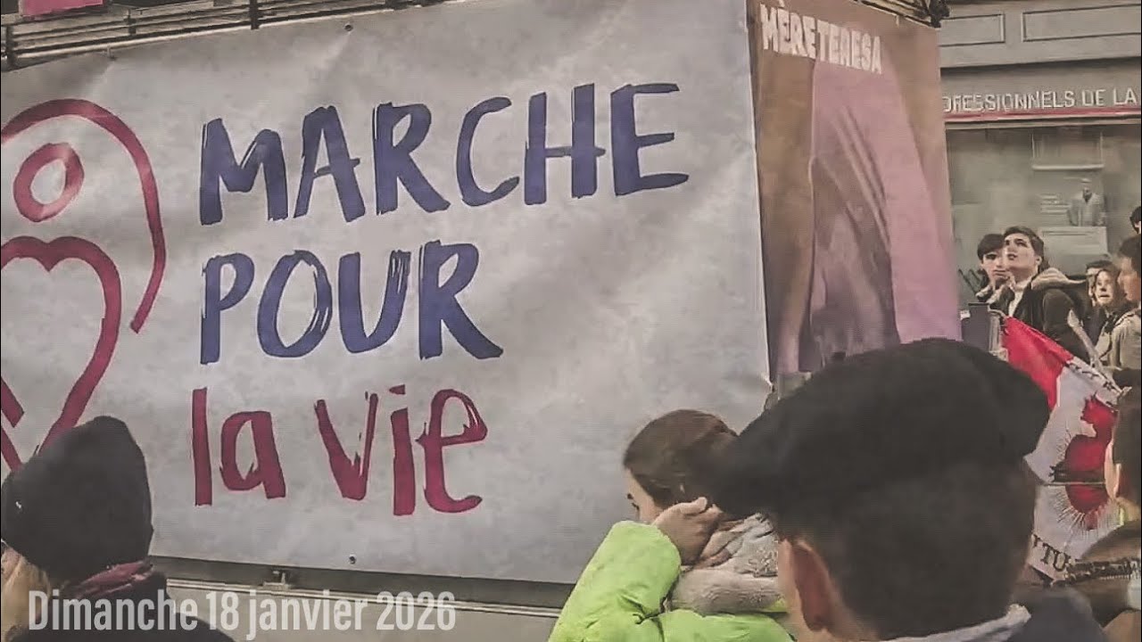 En direct: 19 &egrave;me marche pour la vie