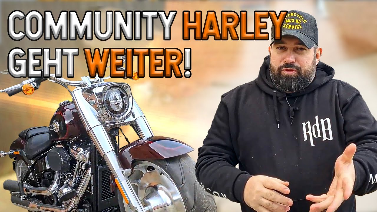 🏍 Die COMMUNITY HARLEY geht WEITER! 🔥 SO wird sie aussehen 🧐