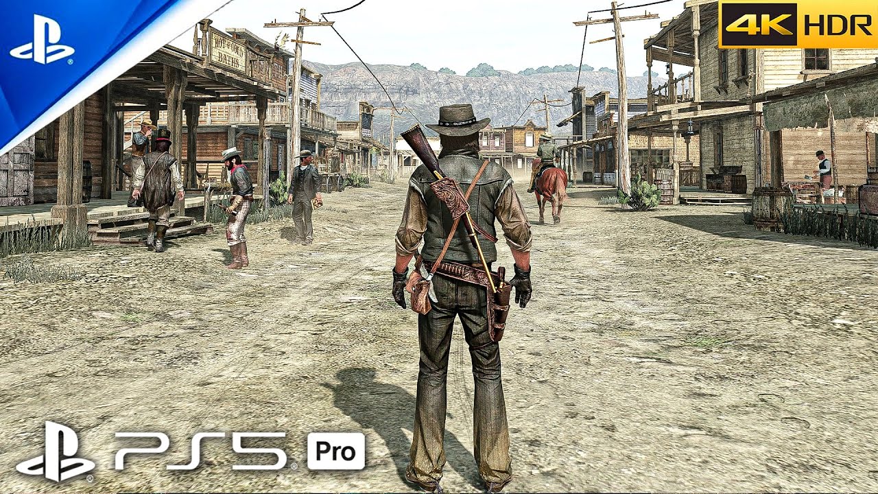 Red Dead Redemption (PS5 PRO) Next-Gen Upgrade Gameplay (4K 60 FPS HDR)