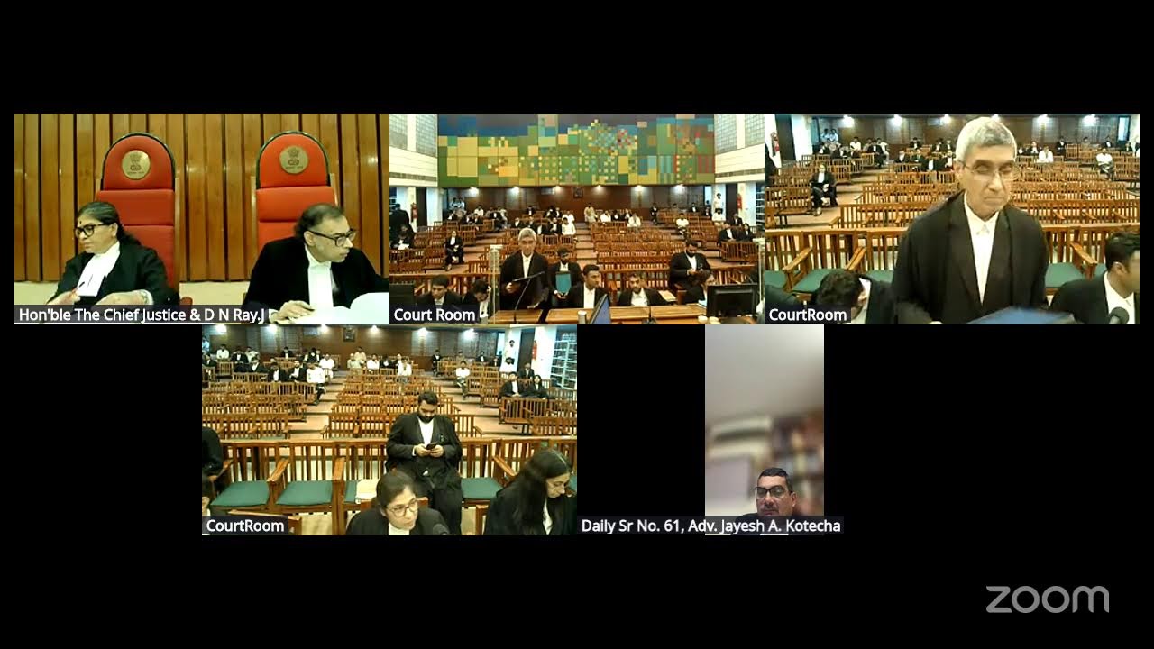 14-07-2026 - COURT OF HON'BLE THE CHIEF JUSTICE MRS. JUSTICE SUNITA AGARWAL, GUJARAT HIGH COURT