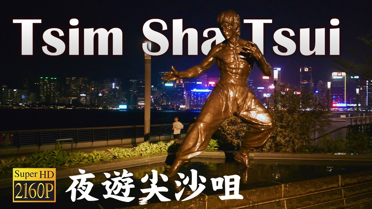 夜遊尖沙咀 POV | 香港夜景1小時 |  Tsim Sha Tsui Night Walk🌃🇭🇰