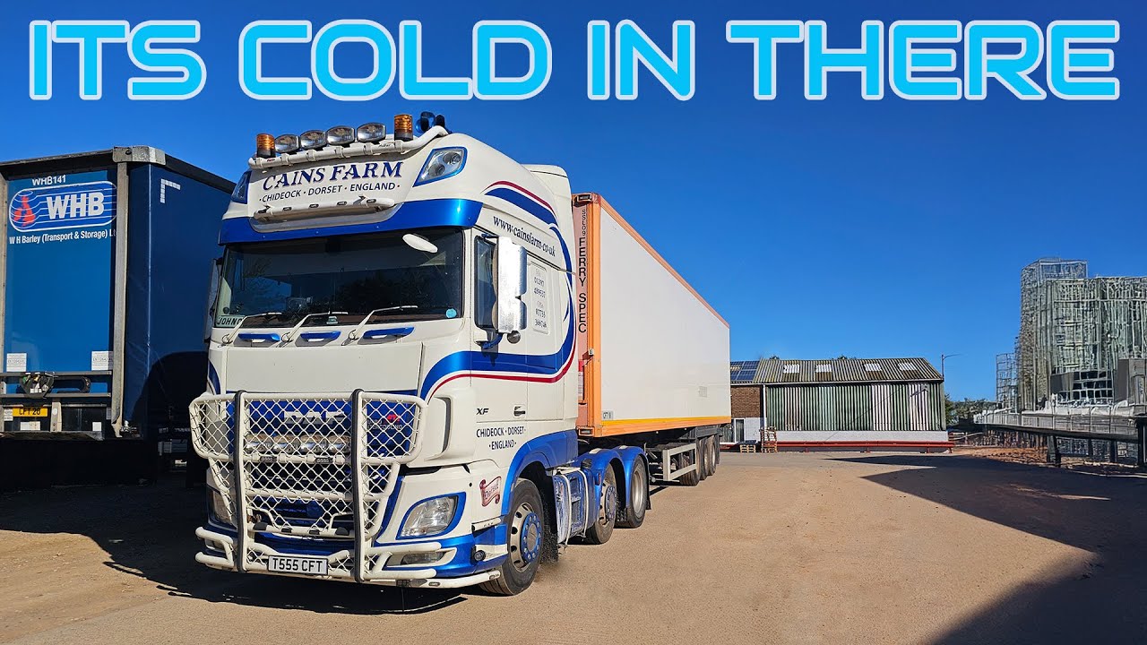 How NOISY is this Fridge Trailer for HGV Driver