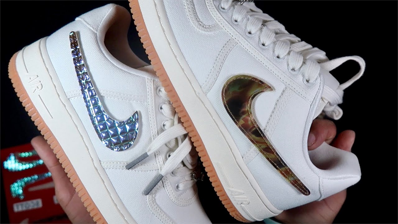 Travis Scott Af1 Sail review On Foot