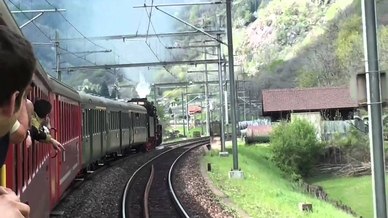Viaggio Luino - Erstfeld con la BR 50 3673 (Tappa n.3)