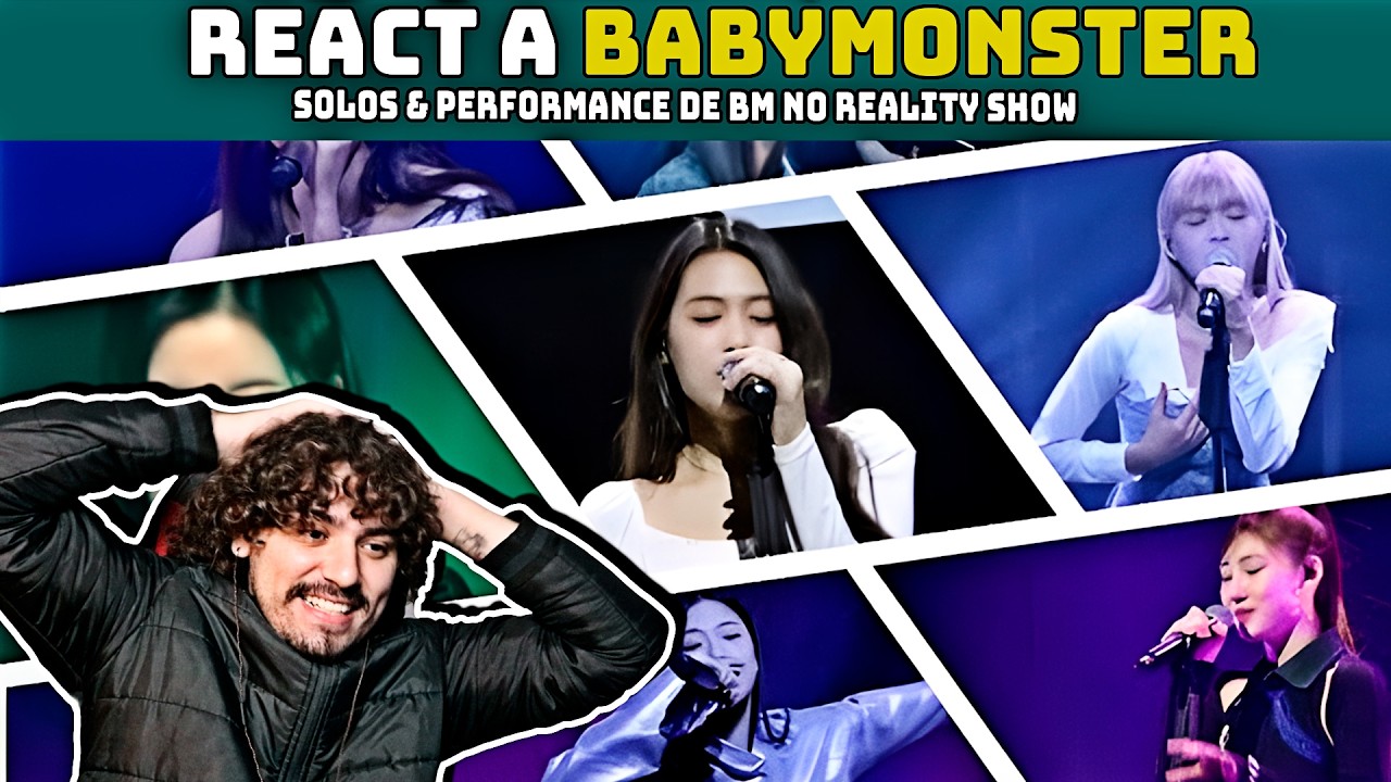 REACT aos Solos e Apresenta&ccedil;&otilde;es BABYMONSTER #bobsmreact #kpop #react