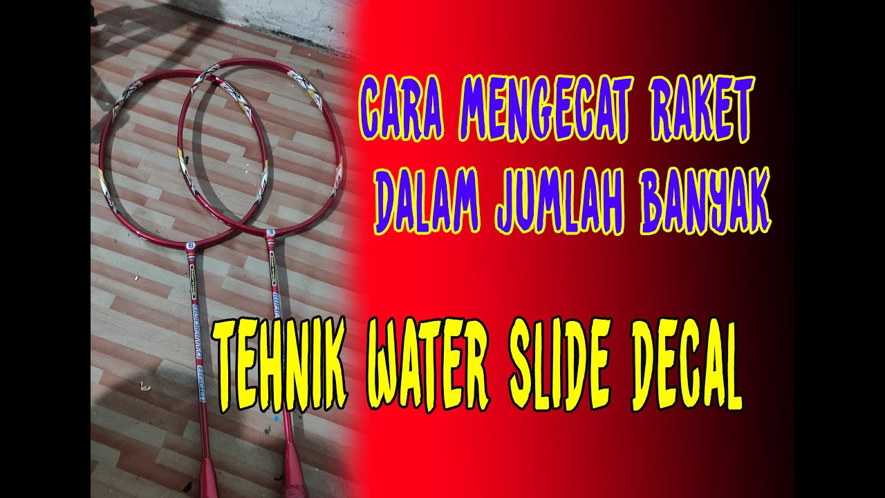 Repaint raket (badminton)