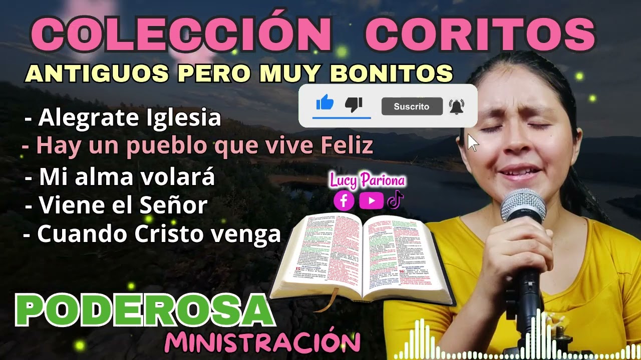 COLECCIÓN DE CORITOS ANTIGUOS PERO MUY BONITOS 🥰 1 Hora de Coros Cristianos 🔥🎵🥰