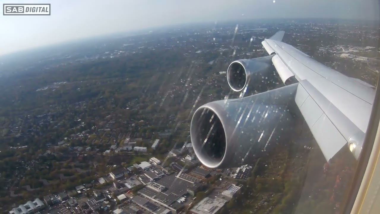 2023 Air Hamburk - Frankfurt Vycvikovy let Boeing 747