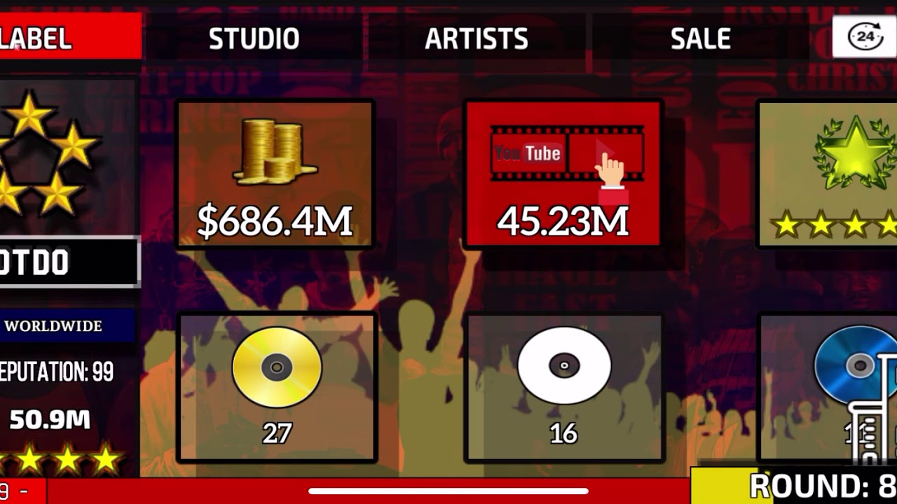 Music Label Manager Extra Hack/Money Cheat