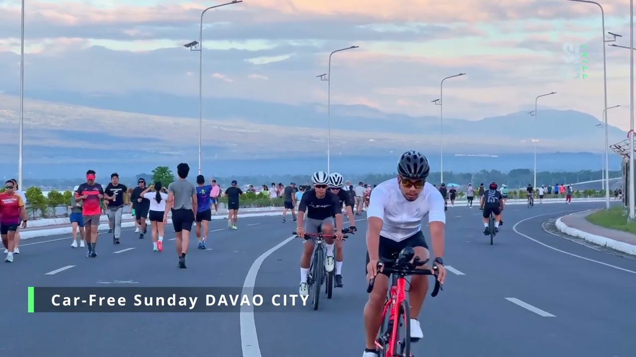 Car Free Sunday at Coastal Road Davao City