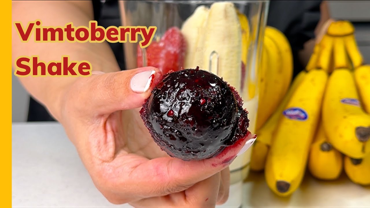Dairy-Free Vimtoberry Shake |Healthy & Naturally Sweet😍🍓Simple. Fresh. Addictive. Ready to make it?✨