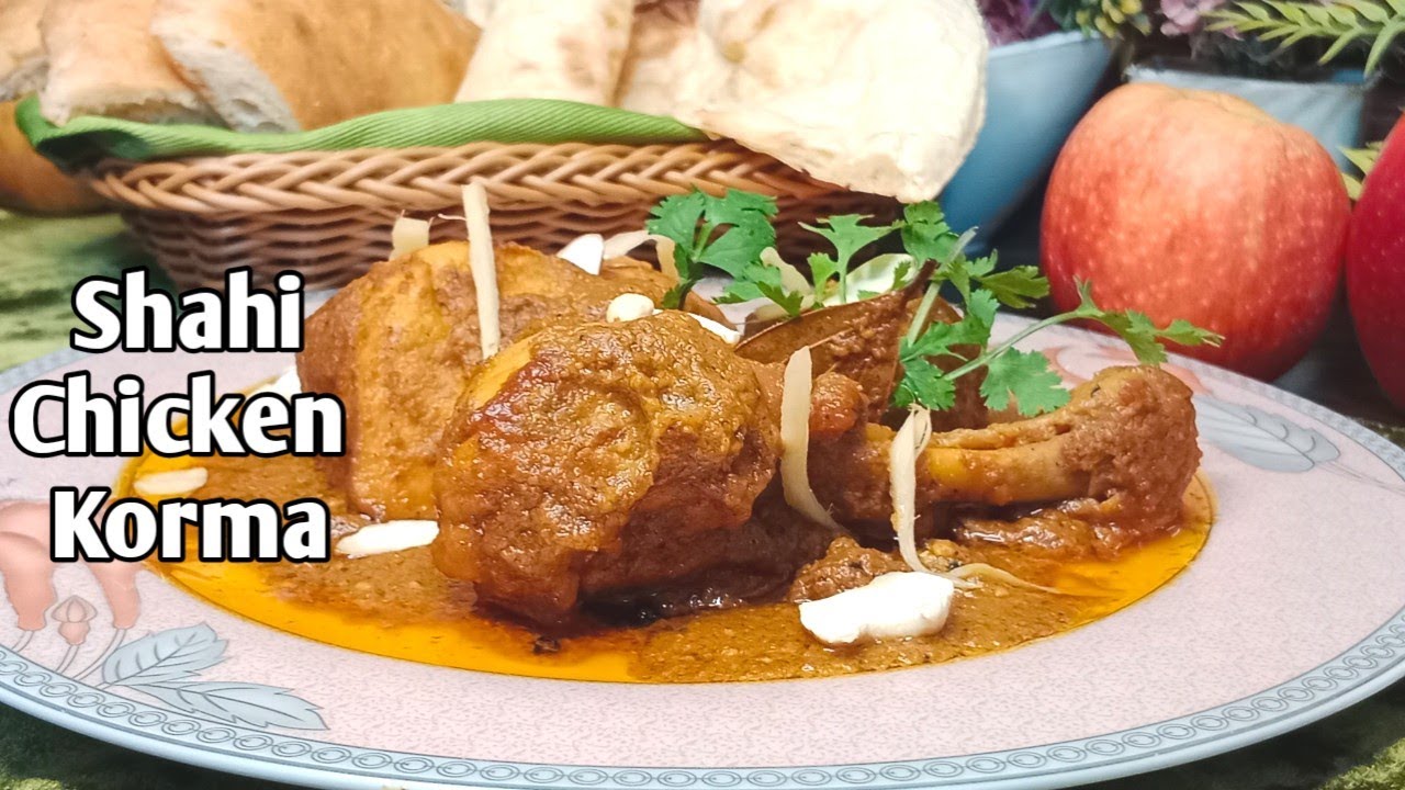 Shahi Chicken Korma | How to make Nawabi Chicken Korma Recipe | Fatima N Foods