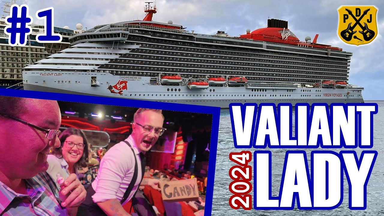 Valiant Lady 2024 Pt.1 - Embark, Safe Cruise Parking, The Galley, Miss Behave Show, Sea Terrace Tour