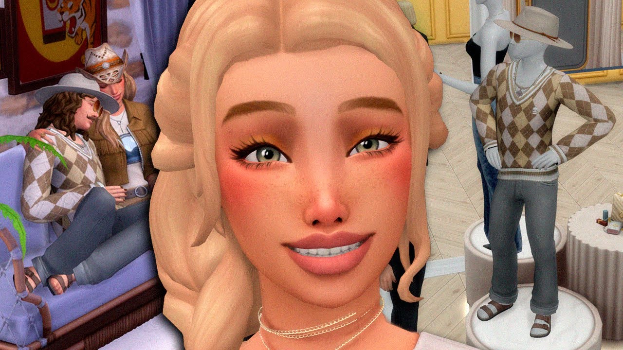 comprinhas no SHOOPING + decorando nossa LOJA | The Sims 4