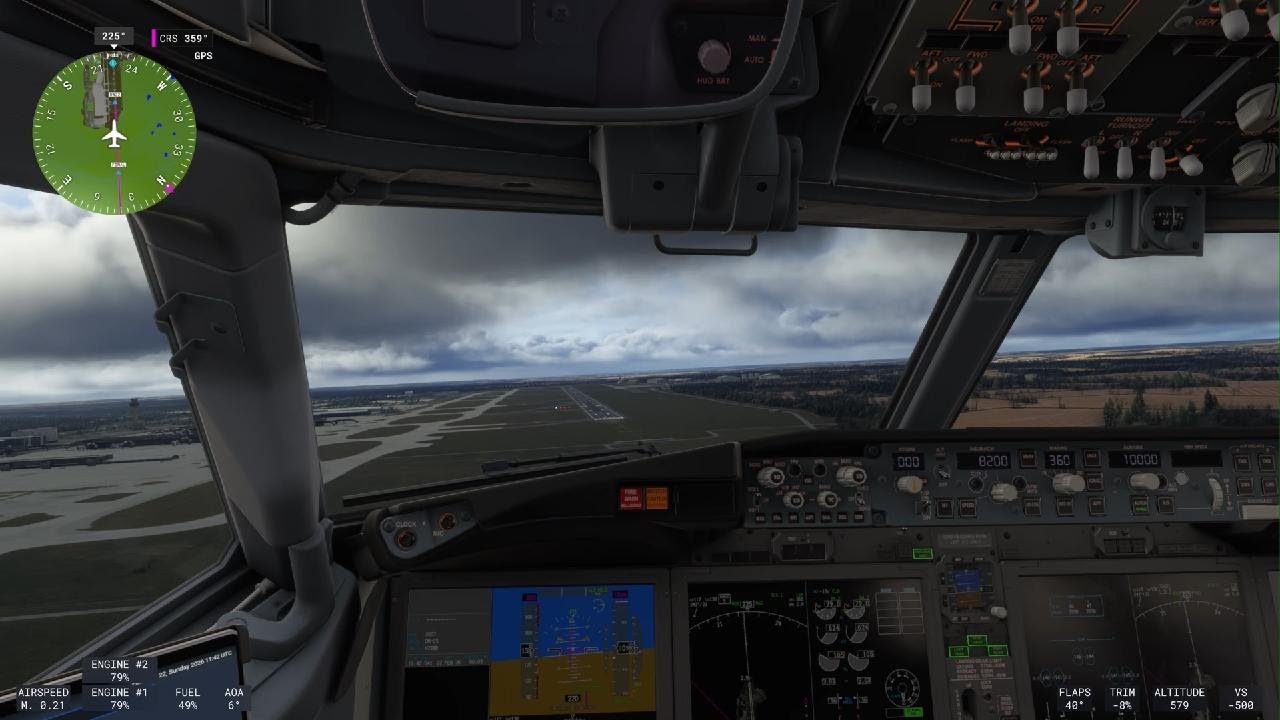 Landing went wrong