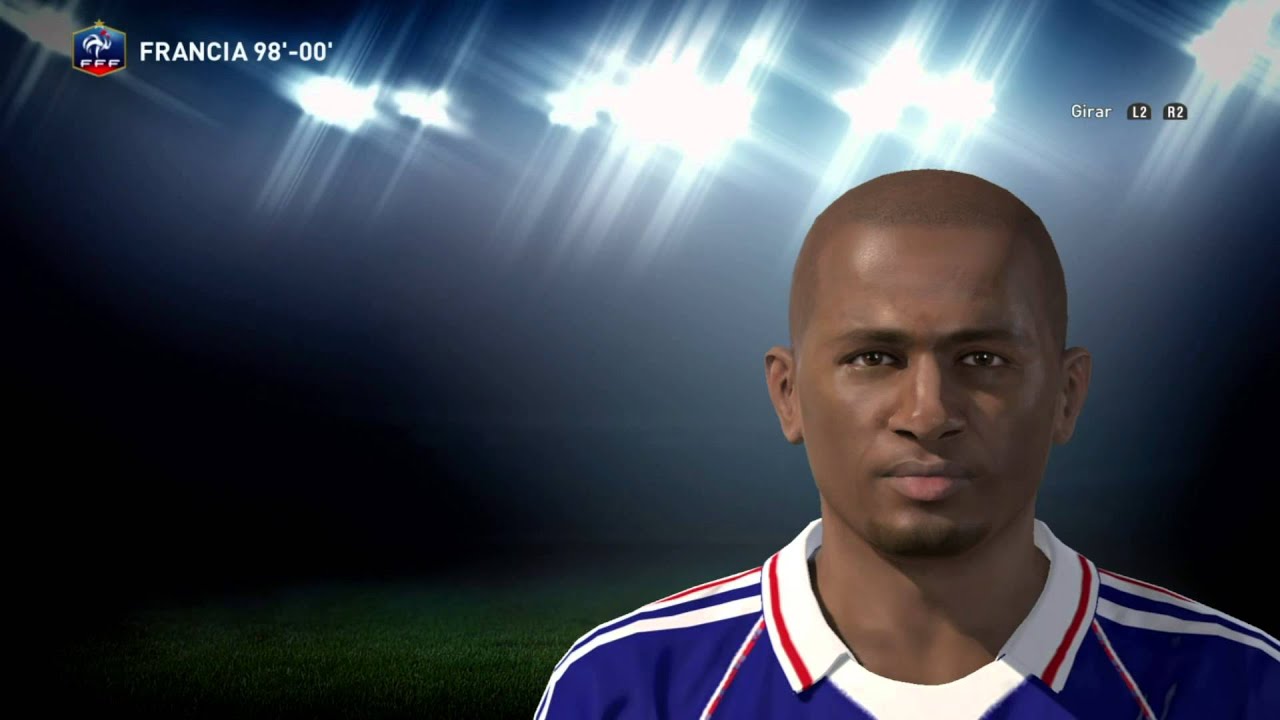 Patrick Vieira face Classic France PES 2016
