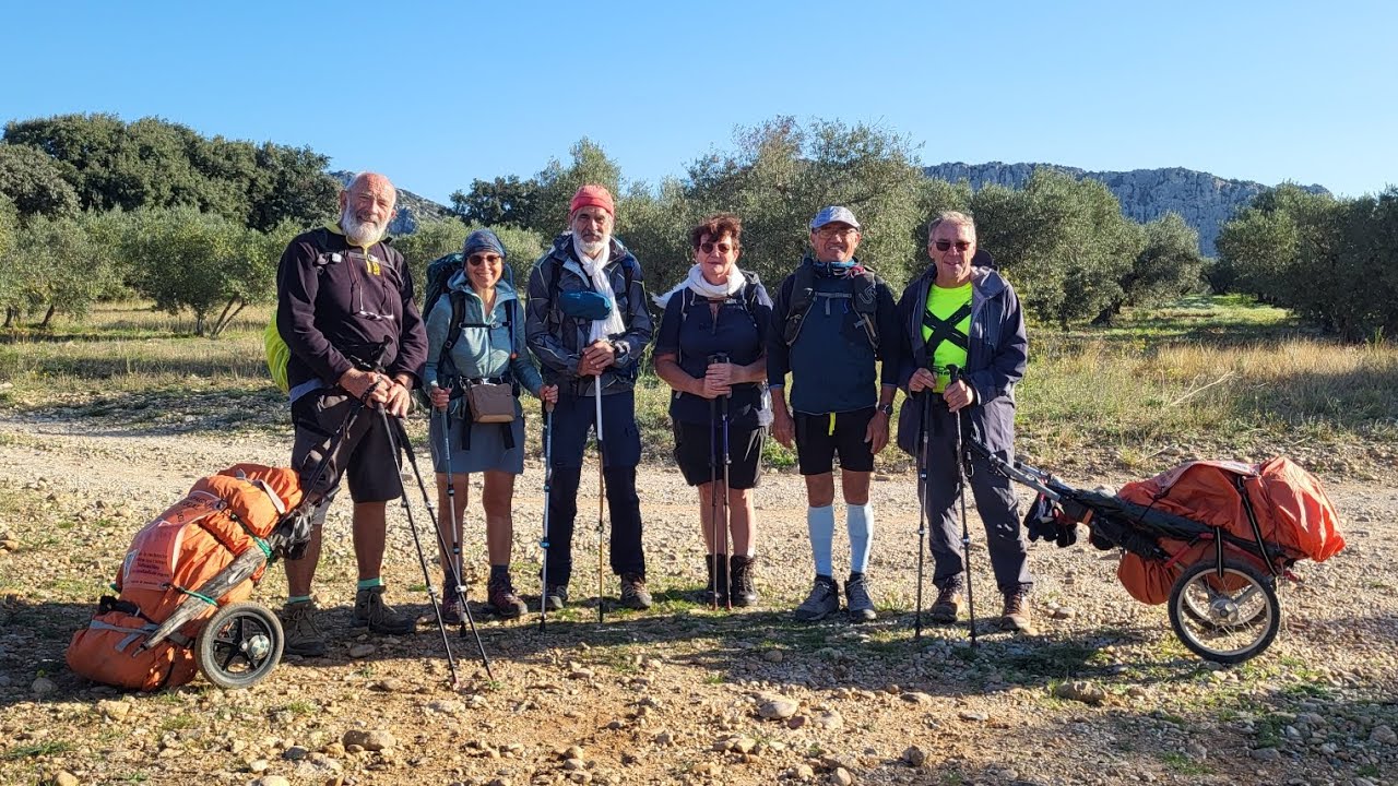 jour - 213 de Aureille à Salon de Provence - 20 kms