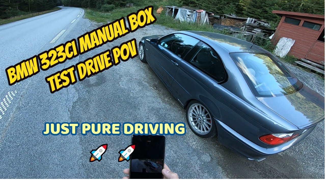 BMW e46 323CI 2000 model POV