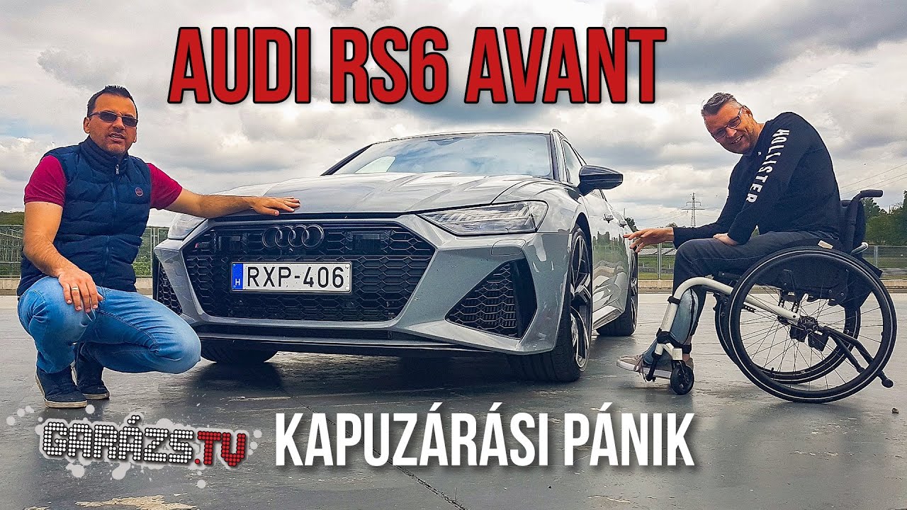 Kapuzárási pánik. Audi RS6 Avant (Garázs ep.750)