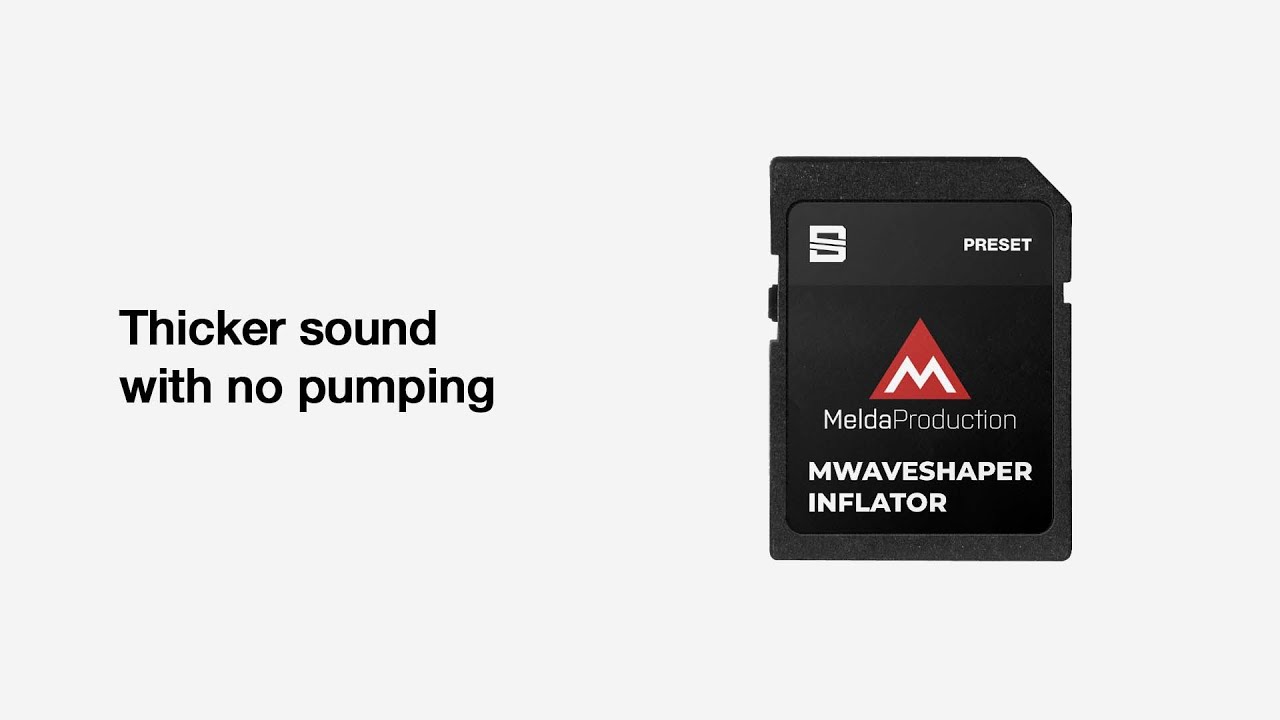 Melda Production MWaveshaper Inflator Presets | Free Download