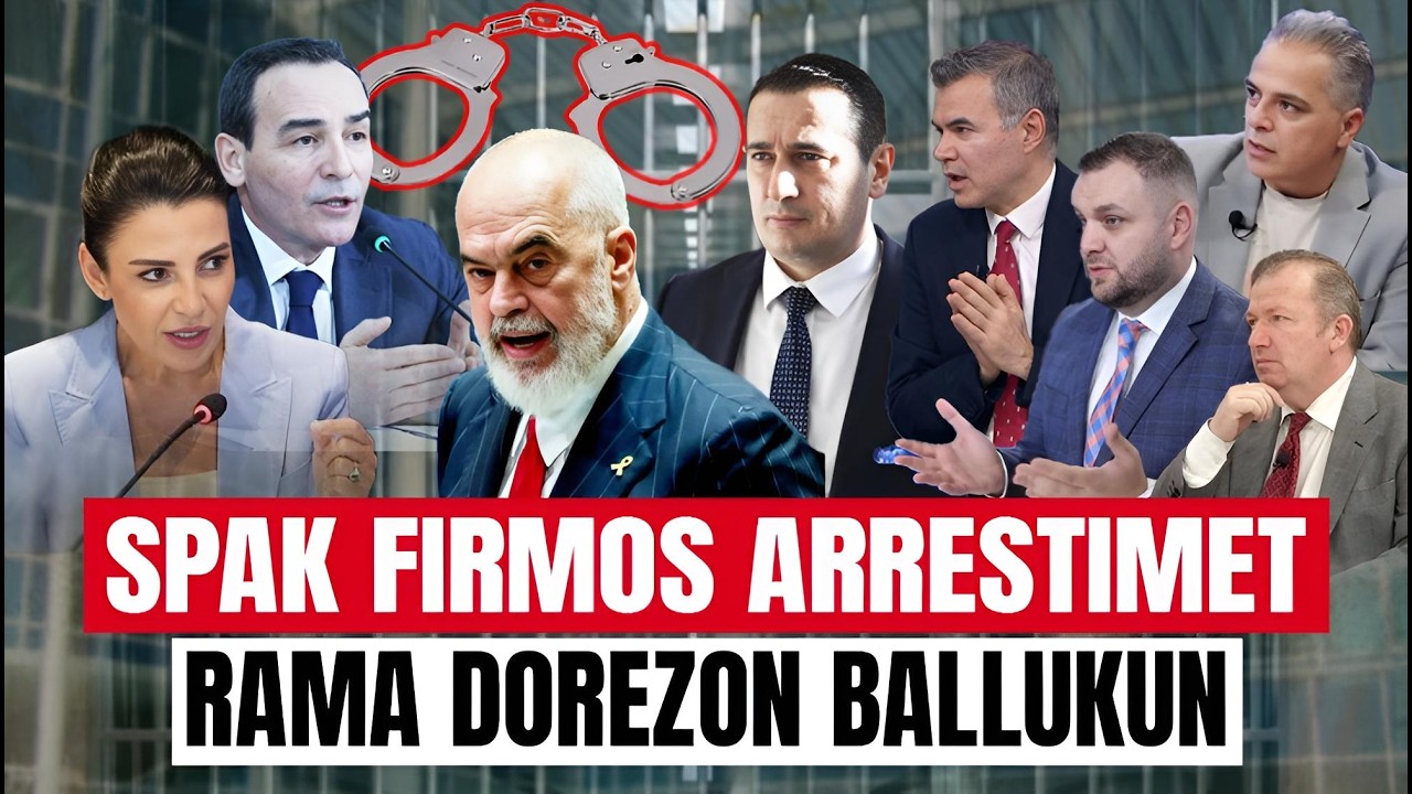 FLAKE PER FLAKE/ SPAK fundos Ballukun, Rama BLLOKON SPAK?/ Kercasin PRANGAT - Gati ARRESTIMET