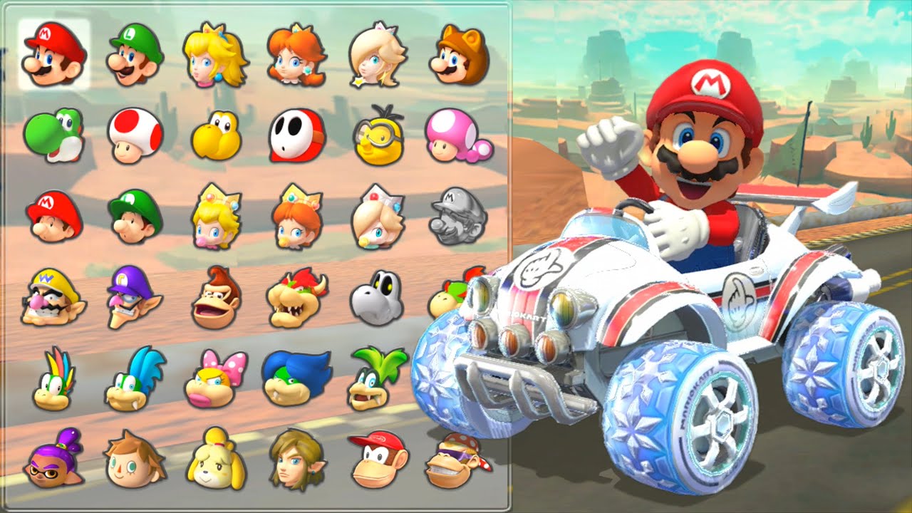 【マリオカート8デラックス】マリオと仲間たちがプロペラカップ＆ムーンカップで大バトル！