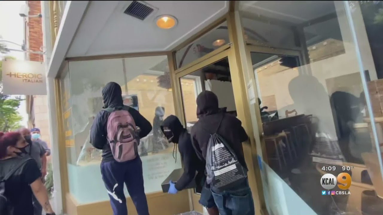 'They Were Very Well Organized': Santa Monica Business Owner Says Vandals Came Prepared With Duffel