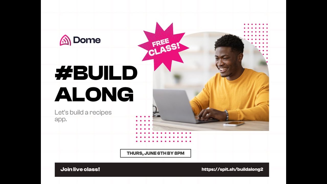 #BuildAlong 2: Let's Build a Recipes App Part 1