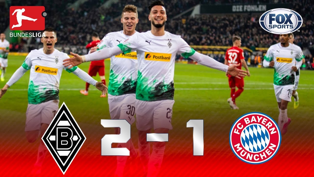 Borussia Mönchengladbach - Bayern Múnich [2-1] | GOLES | Jornada 14 | Bundesliga