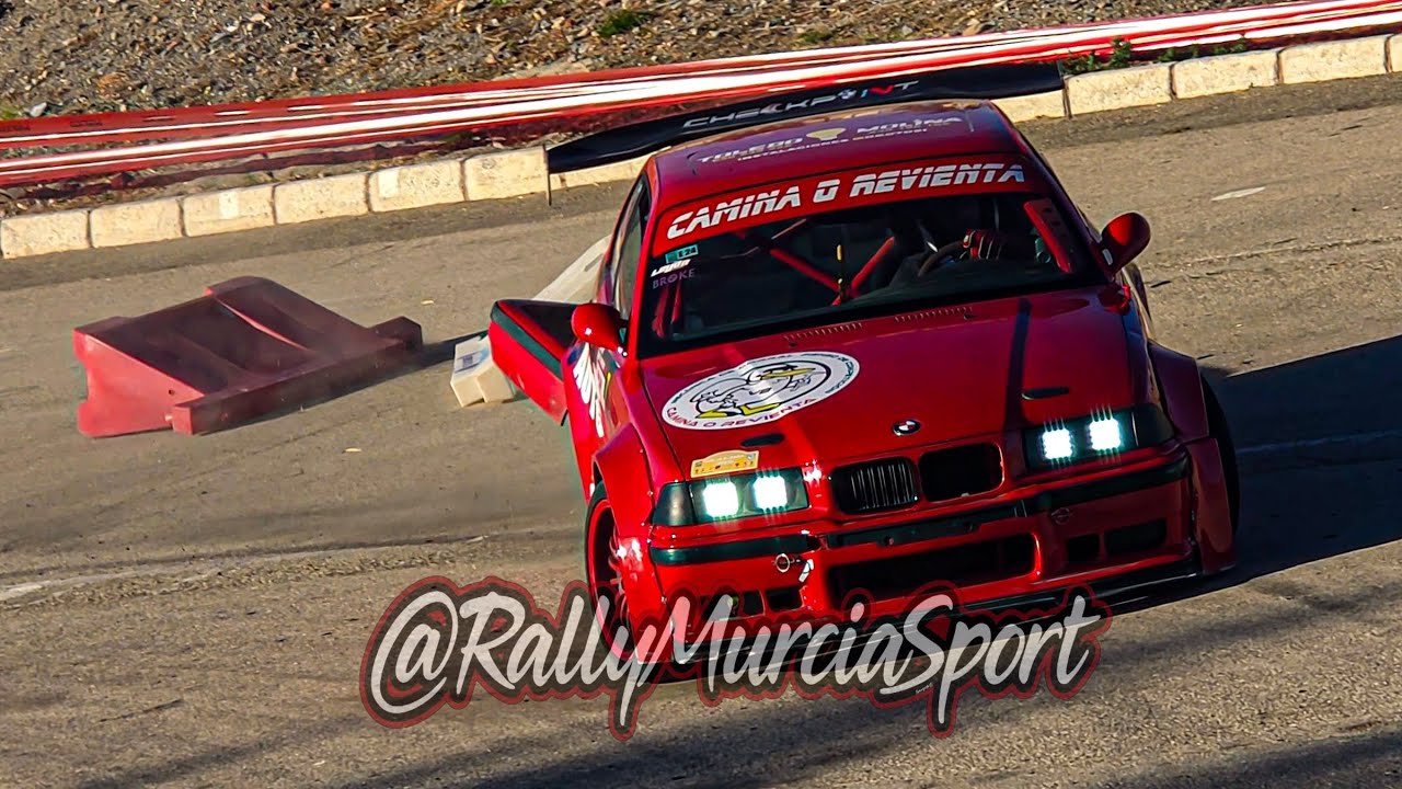 Slalom Puerto Lumbreras 2026 Show - Drift & Crashes 