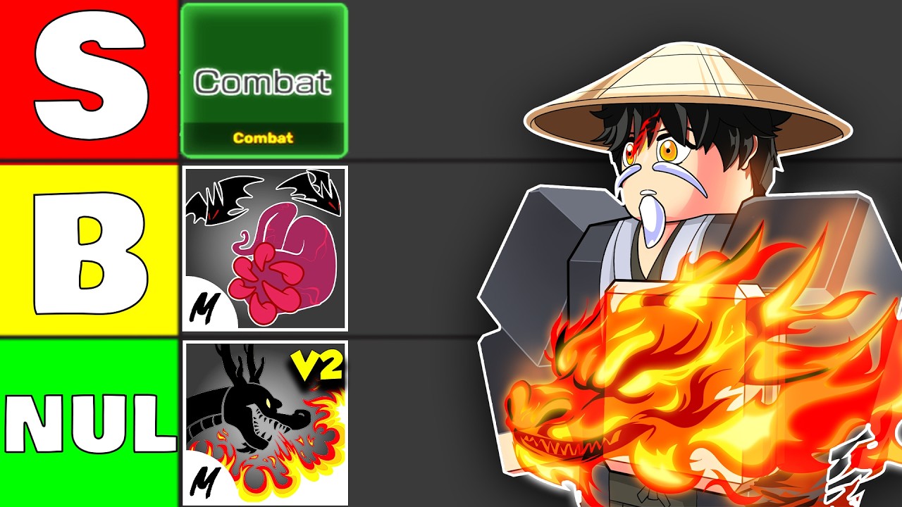 Les Meilleurs STYLES DE COMBAT de Blox Fruits ! (UPDATE 24)
