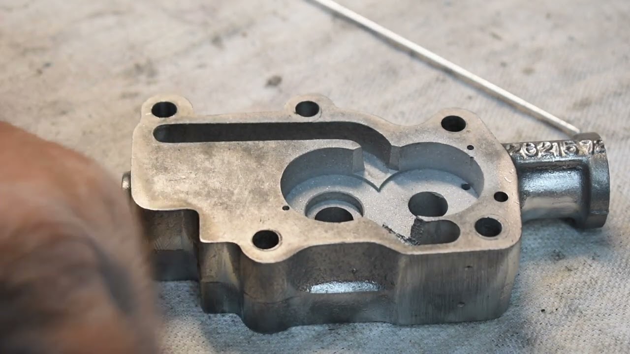 Salvaging Old Ironhead Oil Pump Bodies Nbr 165