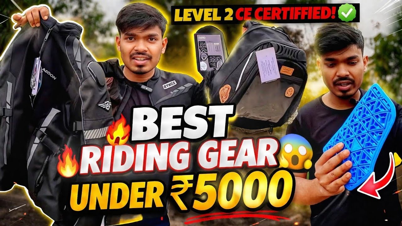 Best Riding Jacket Under ₹5000 🔥 Level 2 CE Certified | Full Review 2026