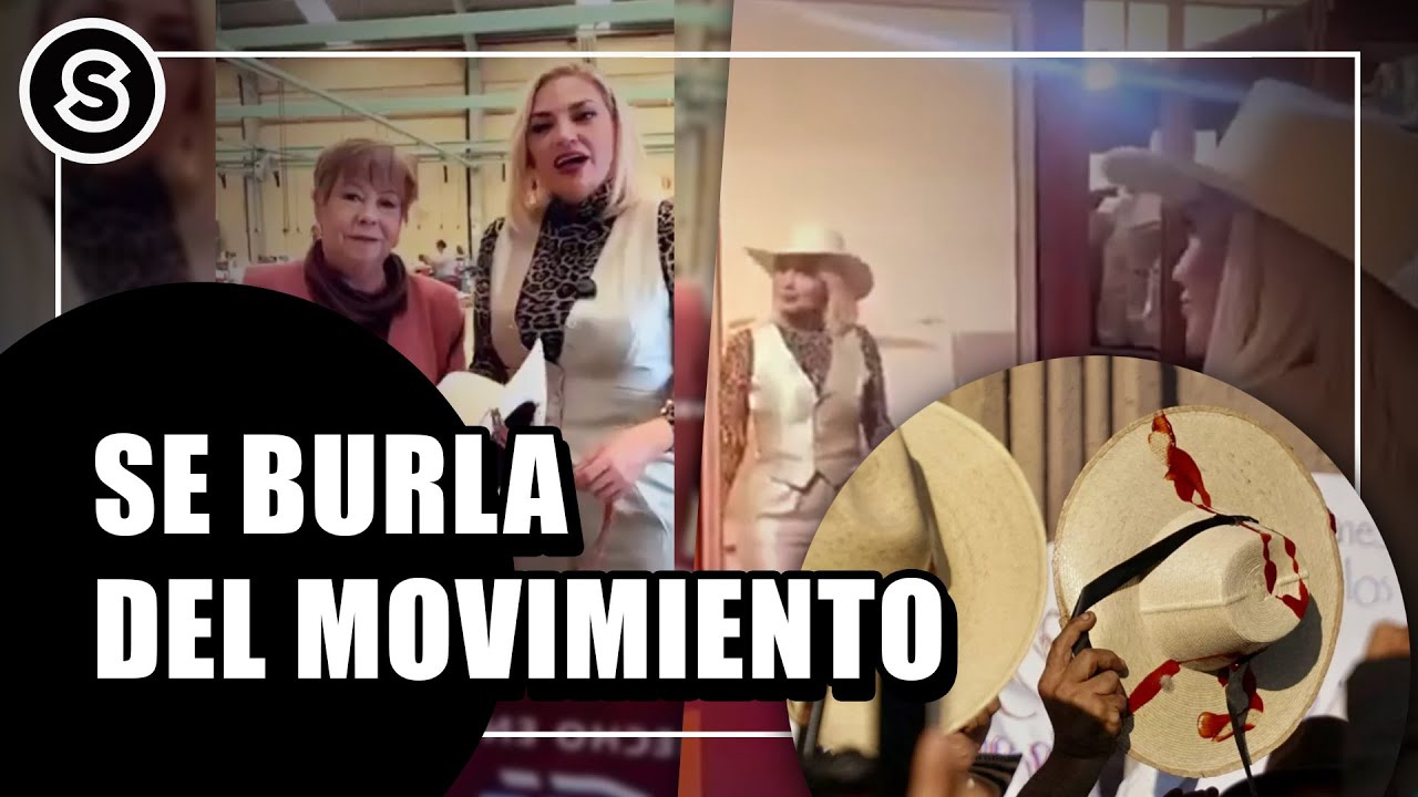 Delegada SE BURLA DEL “SOMBRERO y la tunden en redes | Reportaje
