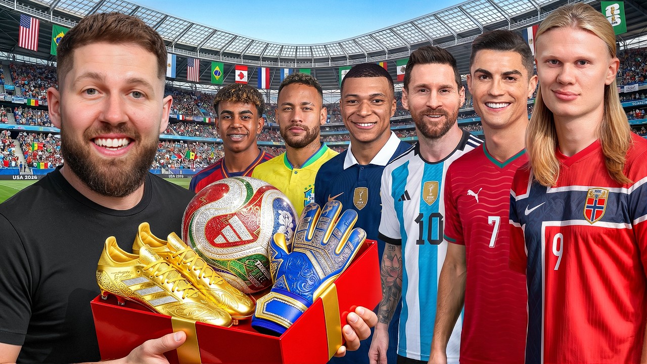 I Surprised World Cup Footballers with Custom Gifts
