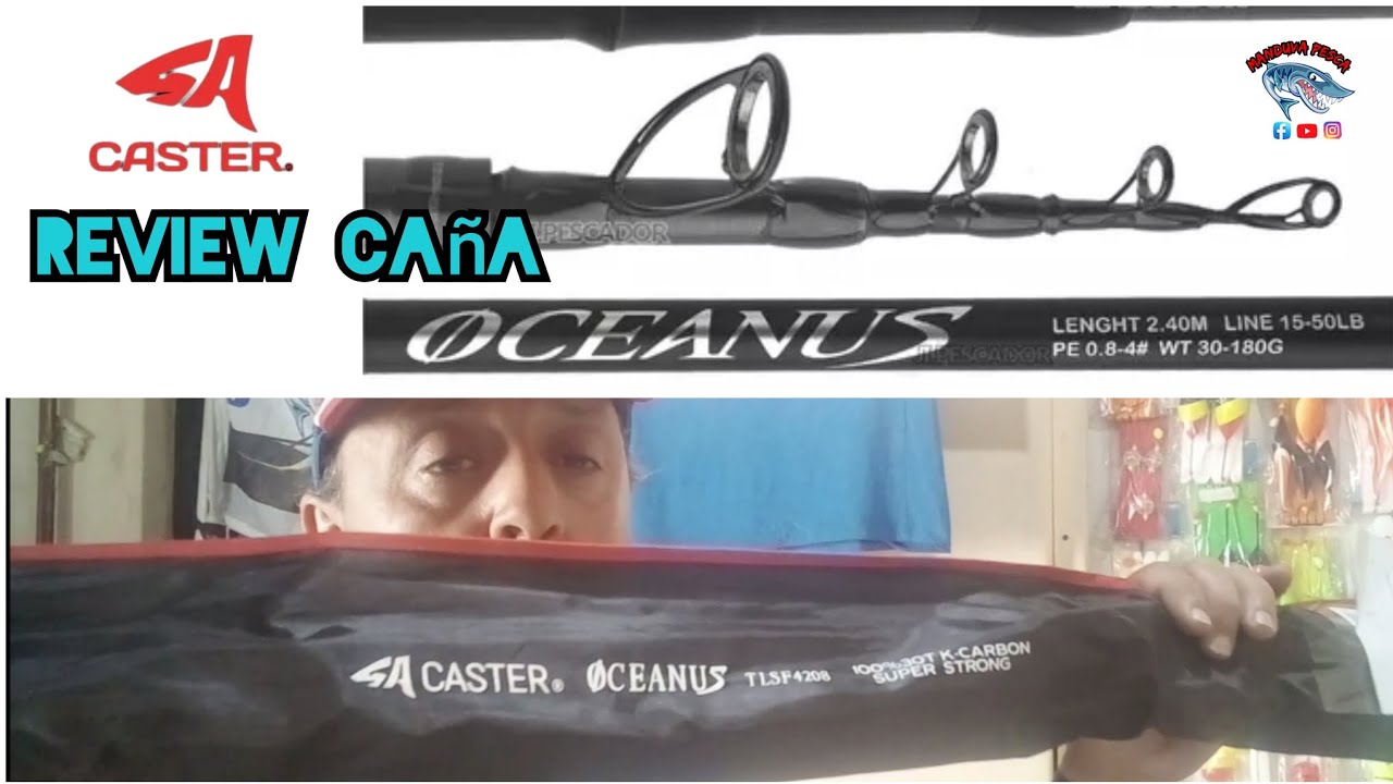 #review #unboxing caña #casteroceanus