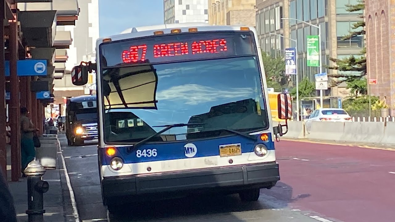 2016 NovaBus #8436 Q87 Rush full ride to Green Acres Mall via Merrick Blvd