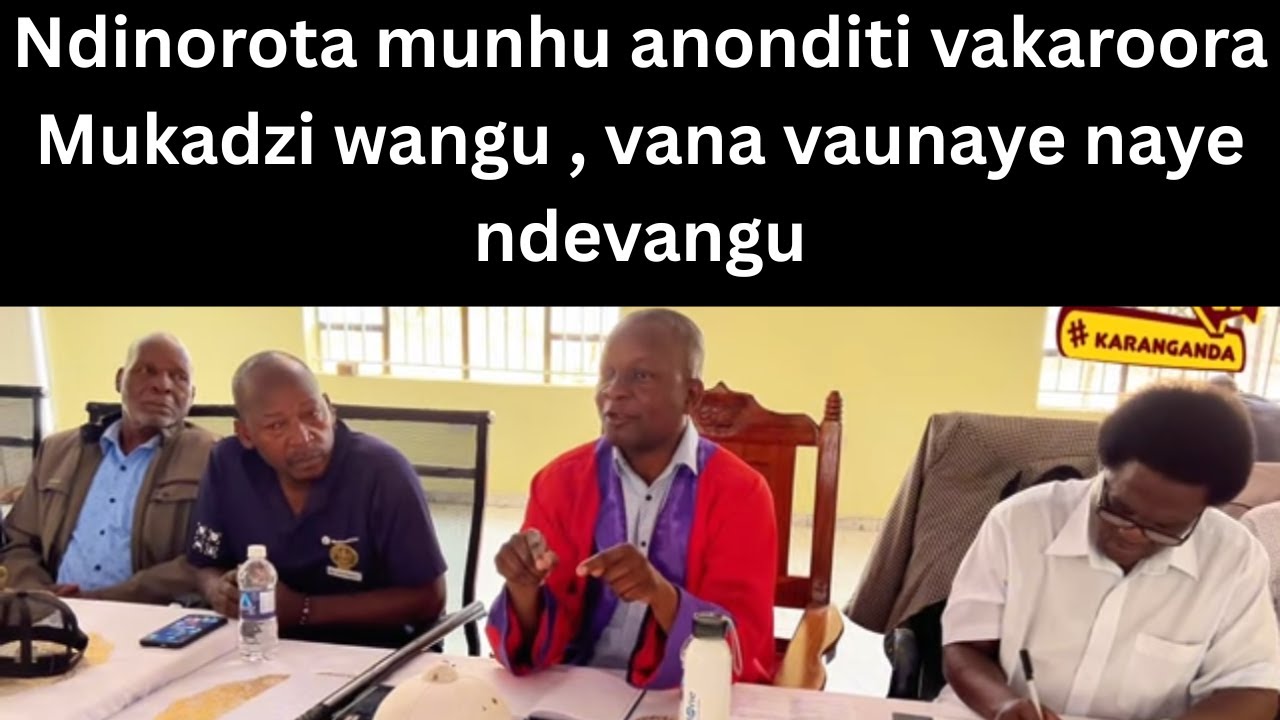 Chf Mutasa| Ndobhadhara mendenenzi yevana vengozi here ?#karanganda